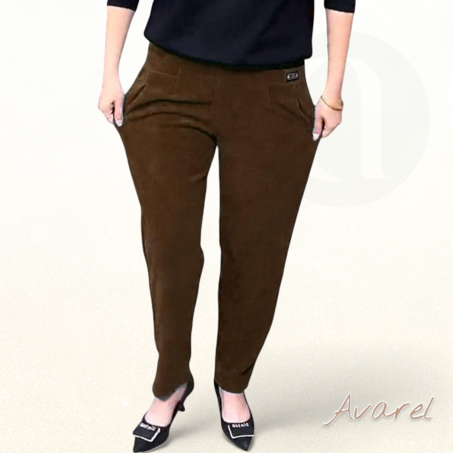 Modischi einfarbigi Stretch-Skinny-Hosen für perfekte Passform