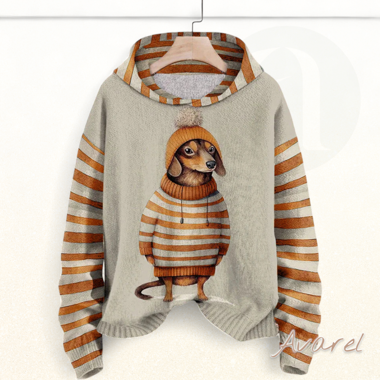 Damen Stylisch Polo Fajime mit Trendigem Muster – Das Ultimative Winter-Modeaccessoire