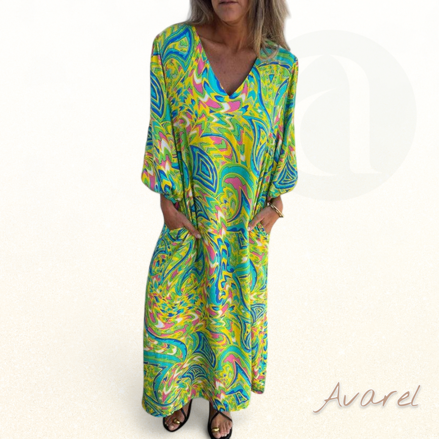 Bohemian Miriam Flowy Kleid – Eleganter Komfort & Müheloser Stil für einen freiheitsliebenden Look