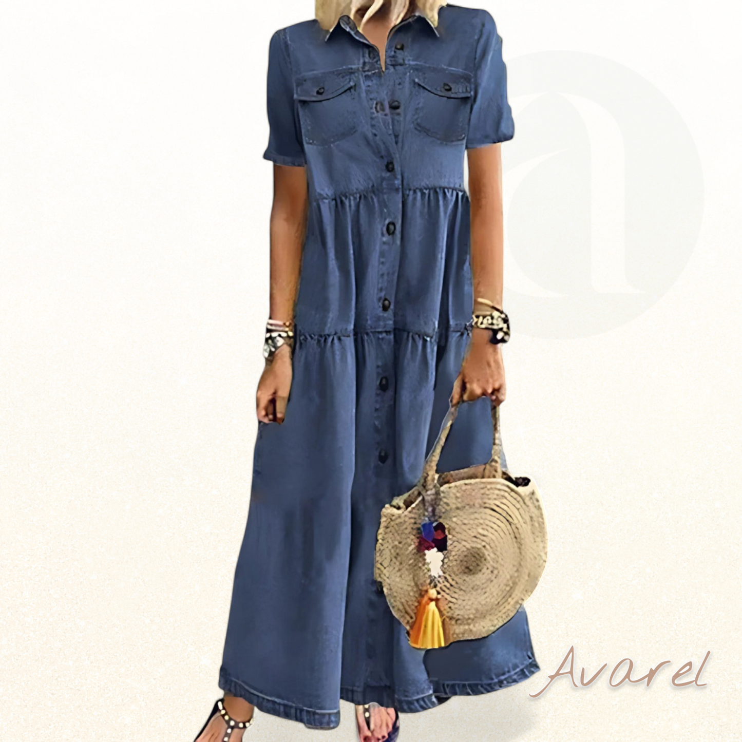 Elegantes Vintage-Kleid Alouera - Oger für stilvolle Veranstaltungen