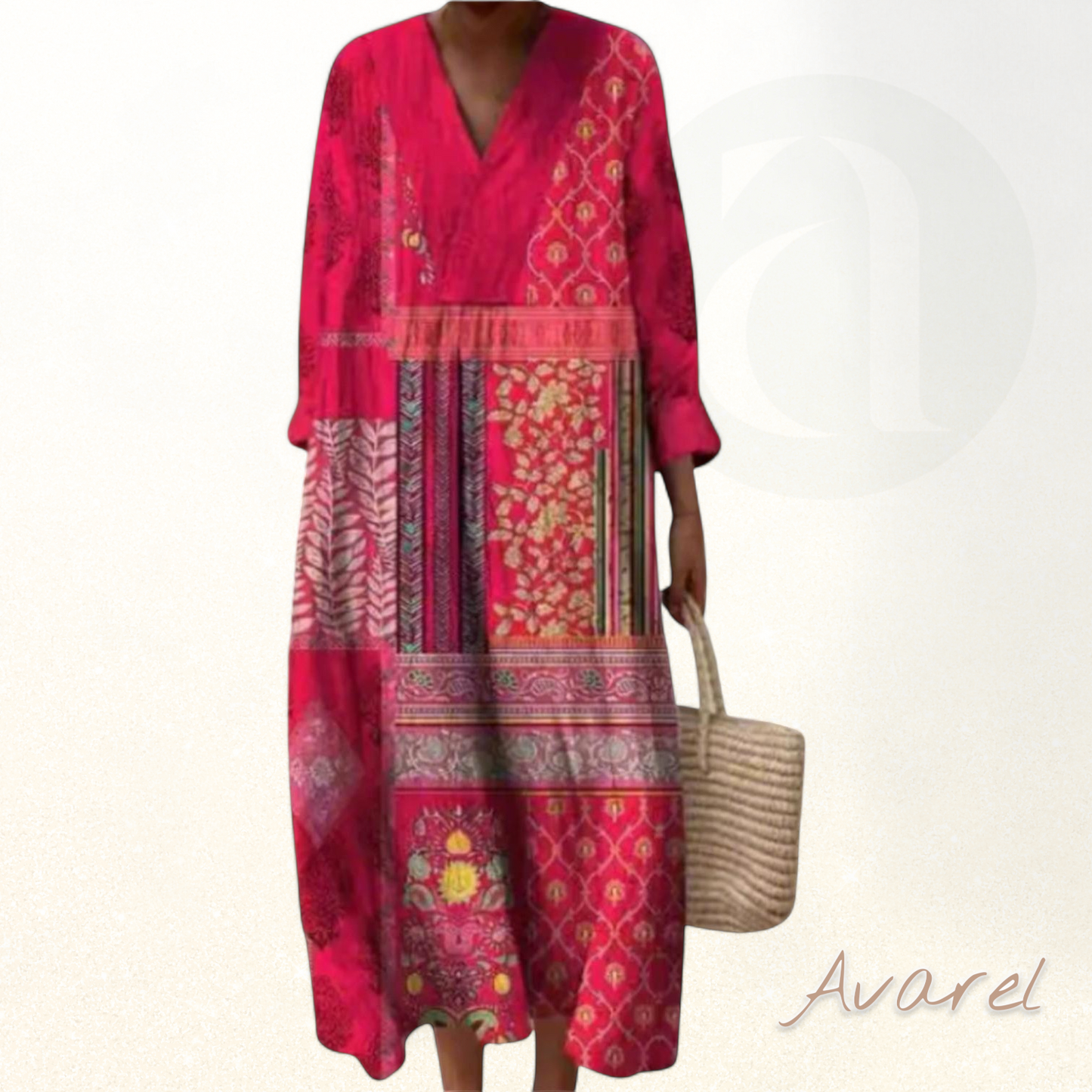 Elegantes geometrisches Kleid zur Steigerung Ihres Stils