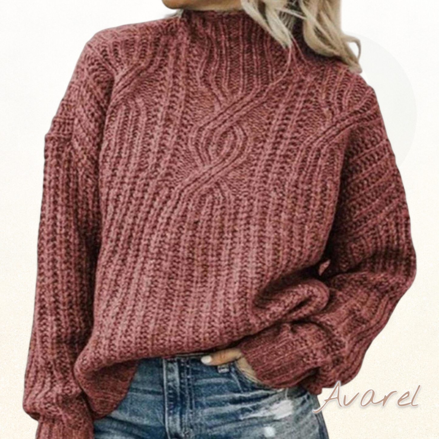 Isaritim Damen Chnüddi und Wollige Pullover, Wärmender Cardigan für Komfort und Style