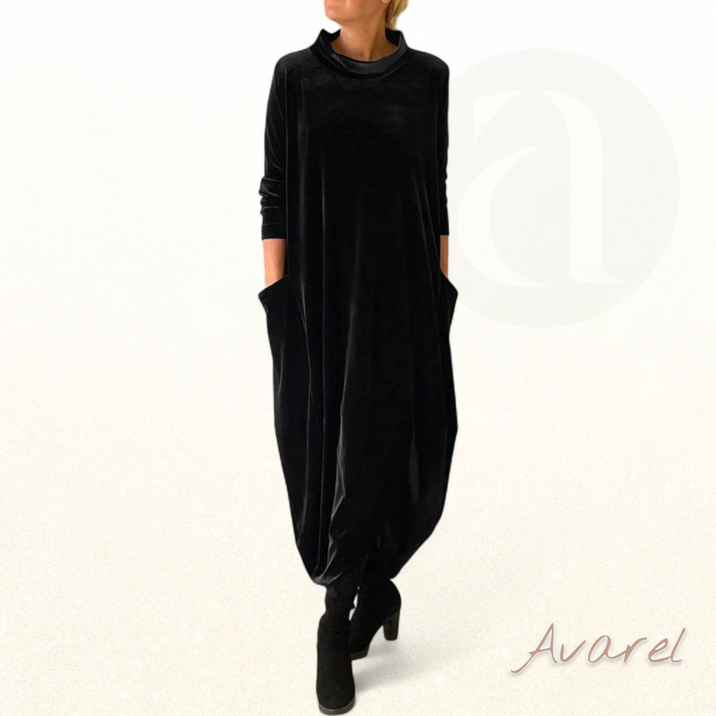 Rozy | Elegantes und modernes Damenkleid mit praktischen Taschen für einen perfekten Stil