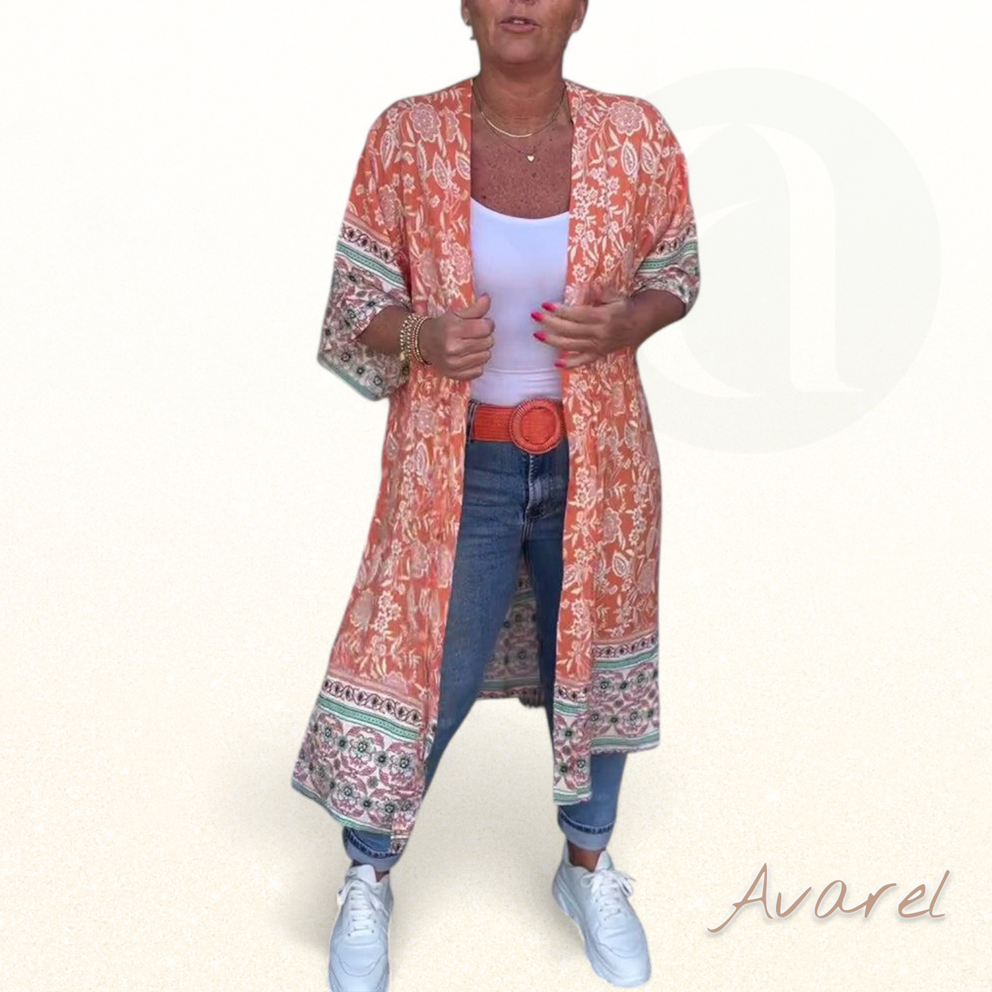 Stylischer Bedruckter Urlaub-Standmantel Für Dr Perfäkte Strandlook