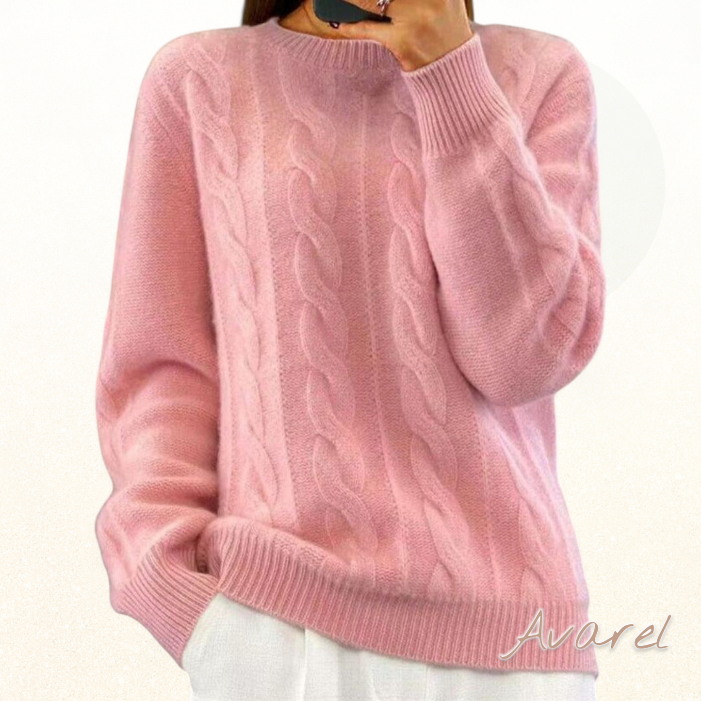 Lång Dänisch Pullover mit Ärmeln – warm, weich und voll im Stil für den perfekte Winter