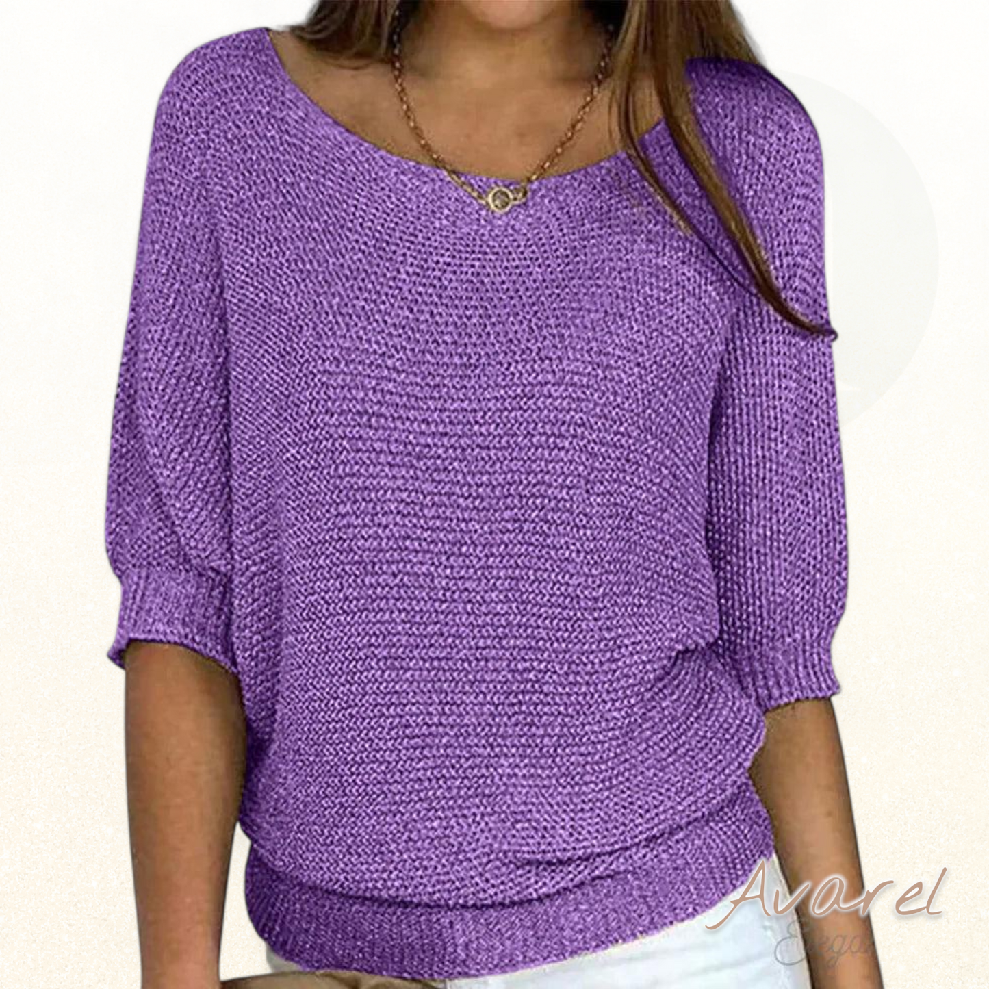 Chic und Wärmend Pullover mit Eleganz Raffiniert
