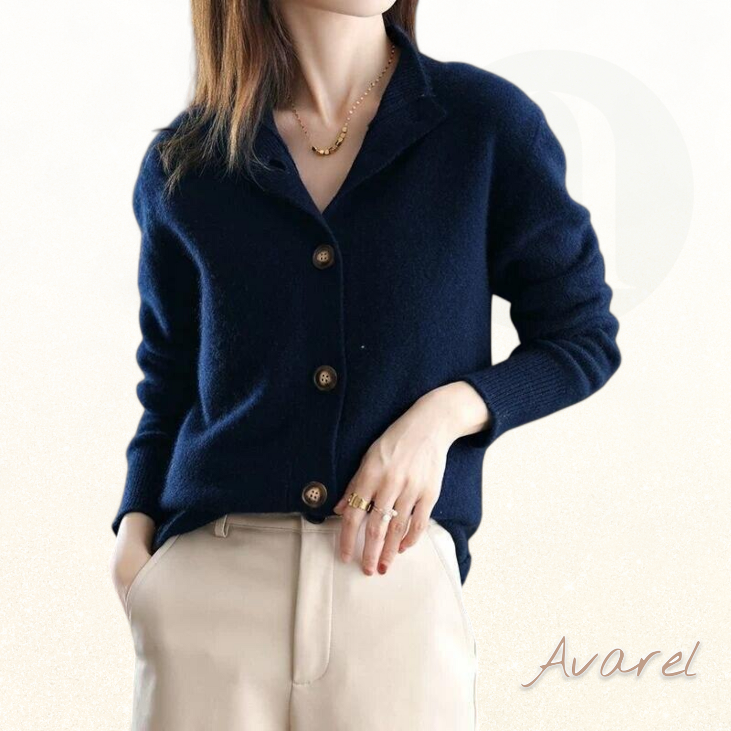 Morona Damen Wärmendi und Bequemi Stricklederjacke - Stylischi und Kuscheligi Outerwear