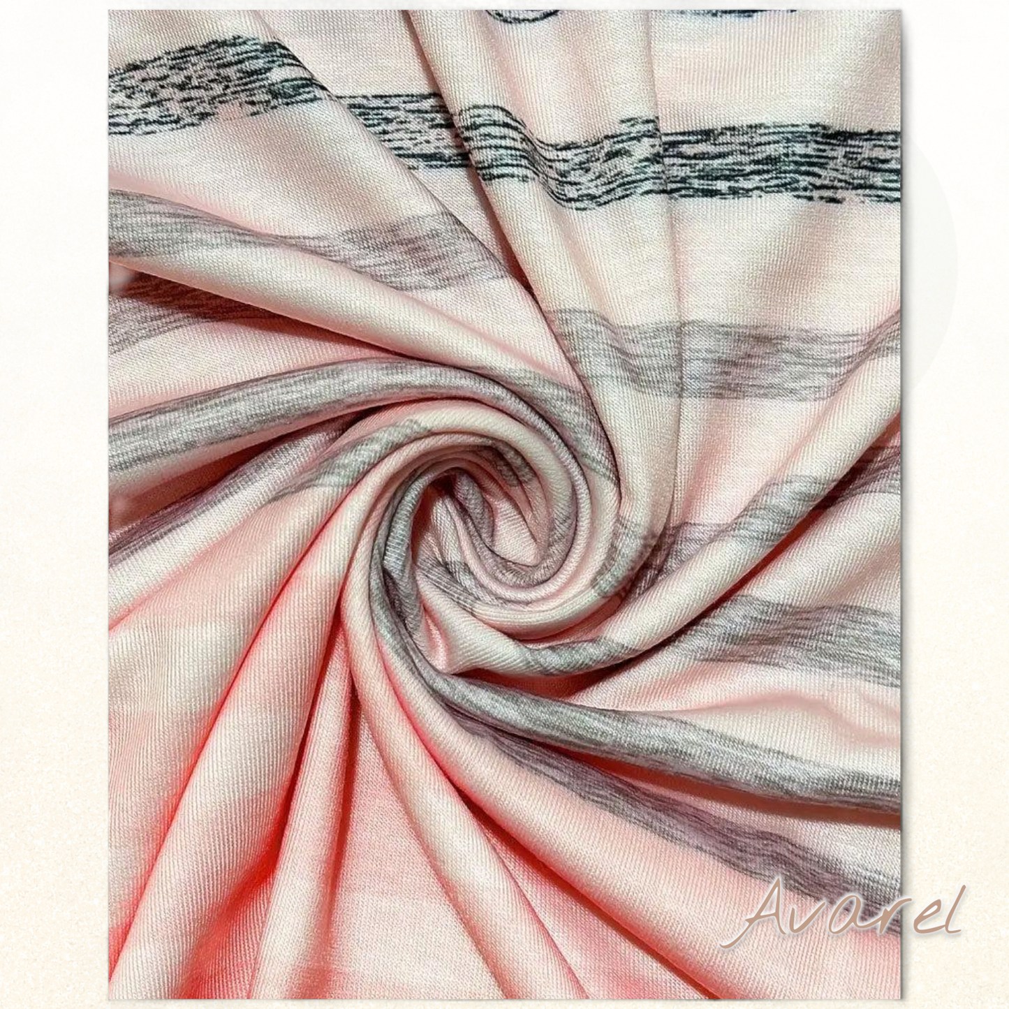 Stilvolls gestreifts T-Shirt mit Rundhalsausschnitt und Churzarm