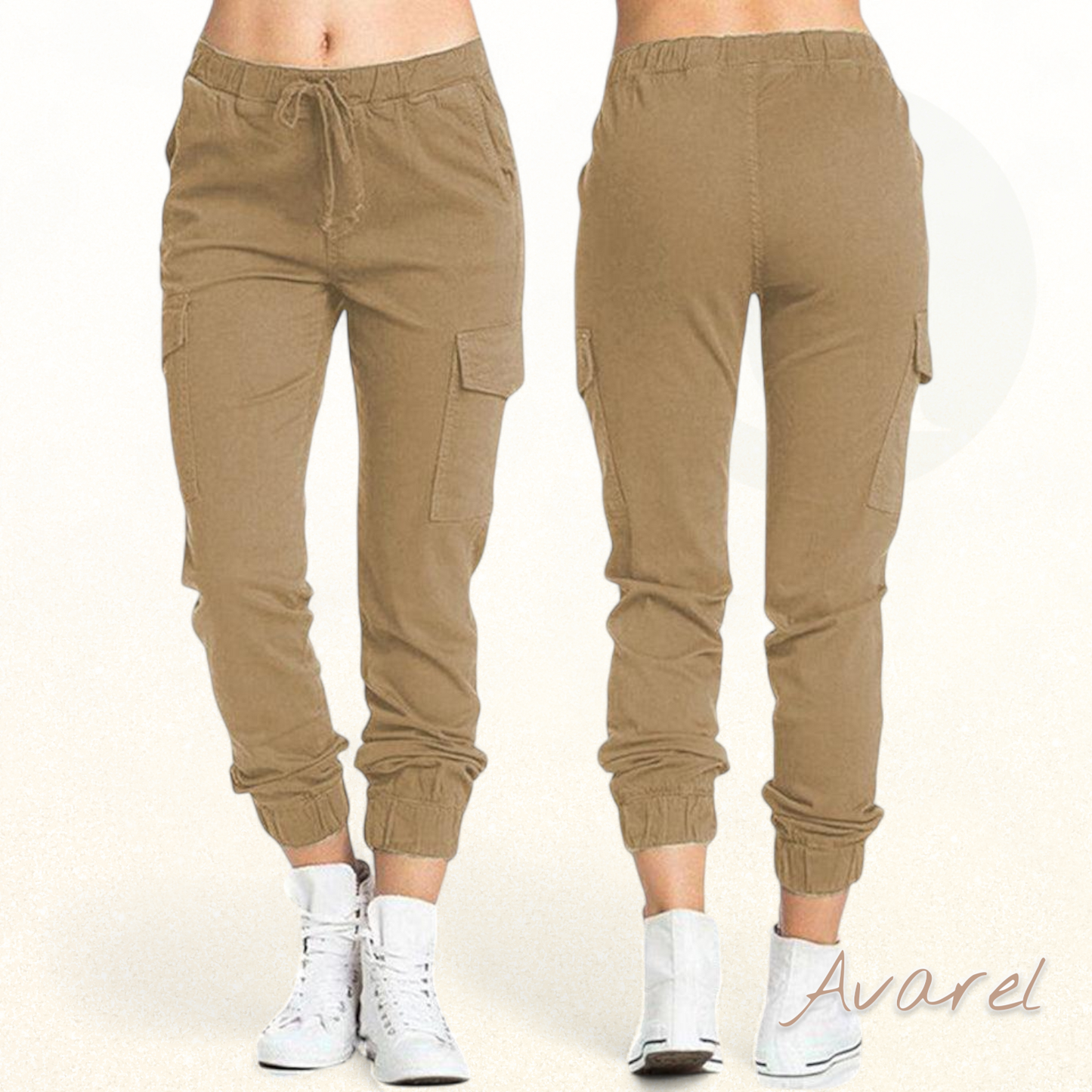 Bequemi Cargohose mit elastischer Taille für optimalen Komfort