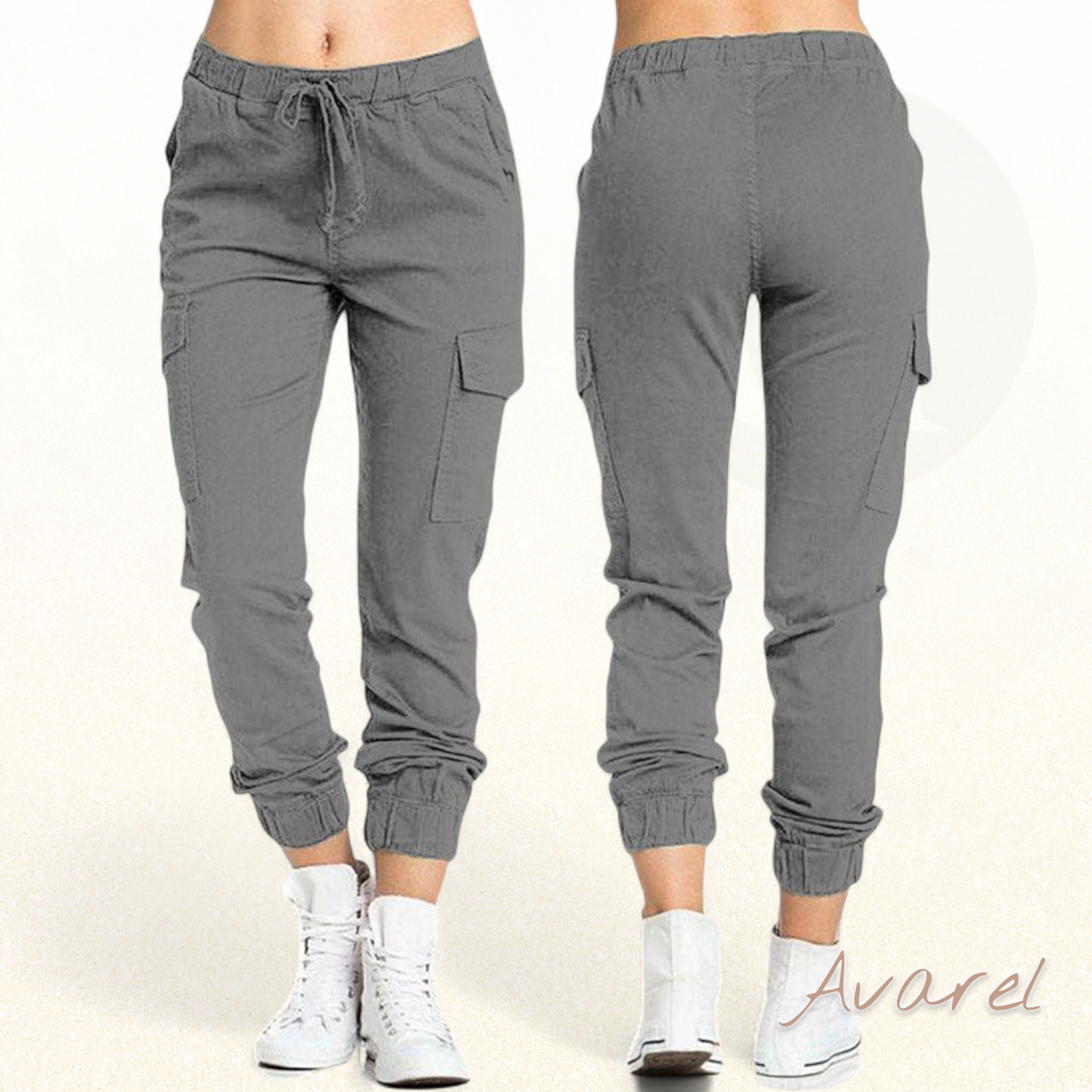 Bequemi Cargohose mit elastischer Taille für optimalen Komfort