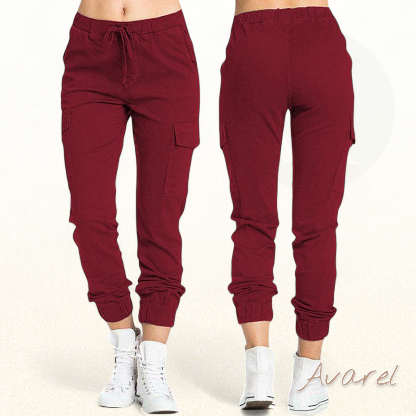 Bequemi Cargohose mit elastischer Taille für optimalen Komfort