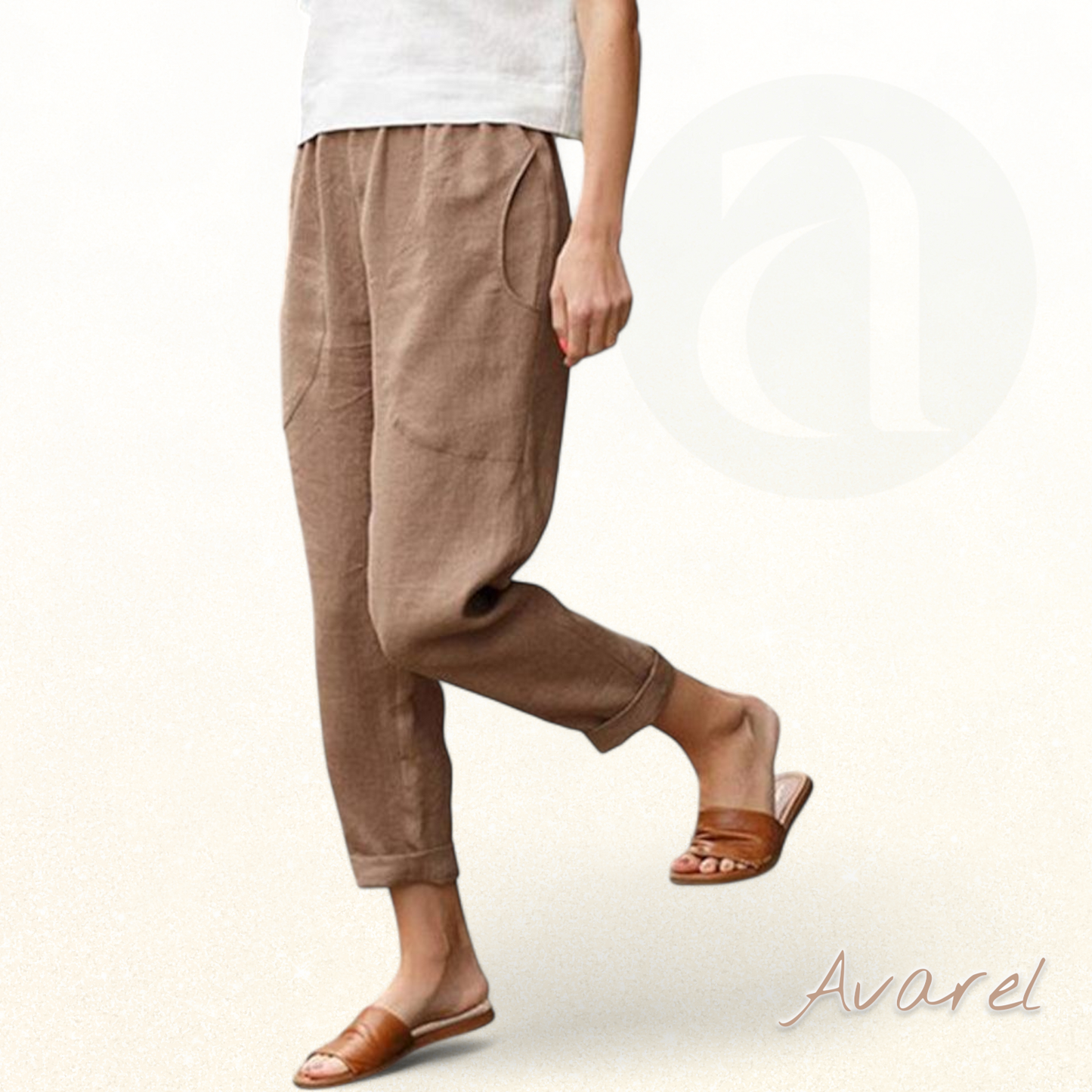 Hochwärtigi Buumwollhose für maximale Komfort