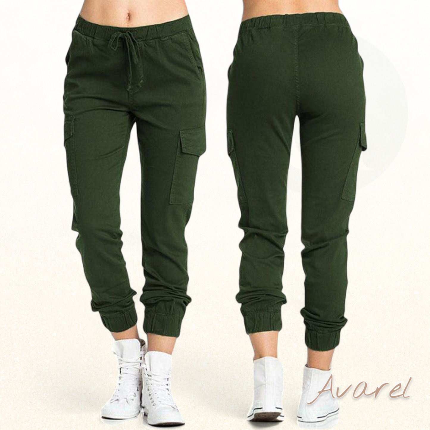 Bequemi Cargohose mit elastischer Taille für optimalen Komfort