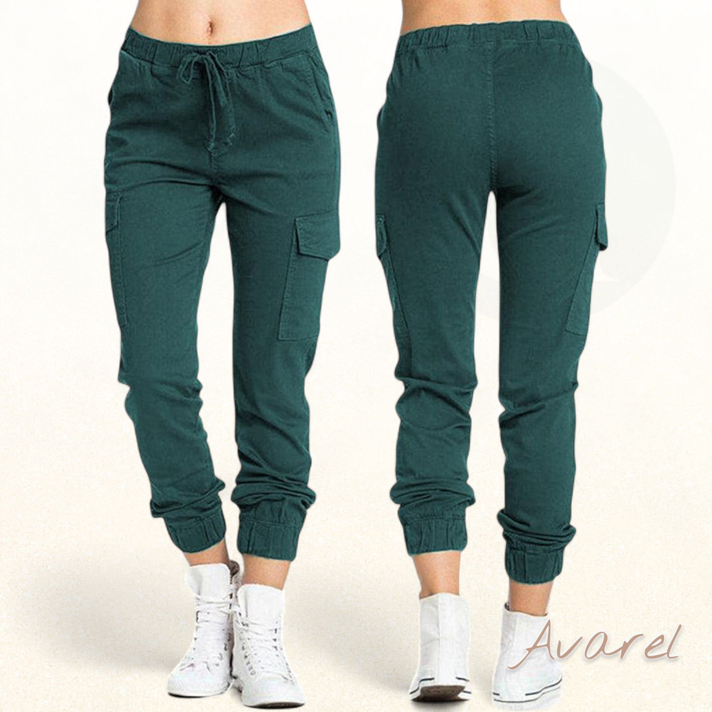 Bequemi Cargohose mit elastischer Taille für optimalen Komfort