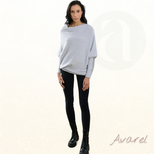 Oline Diane Modern Bequem Warme Sweatshirt für Optimale Komfort