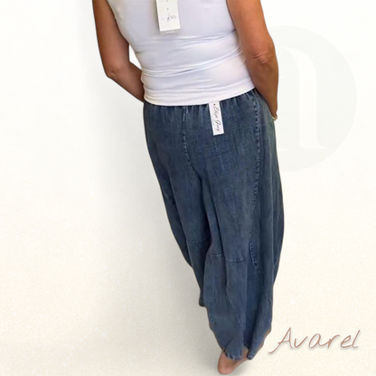 Lässigi Jeans mit elastische Bund für maximale Komfort