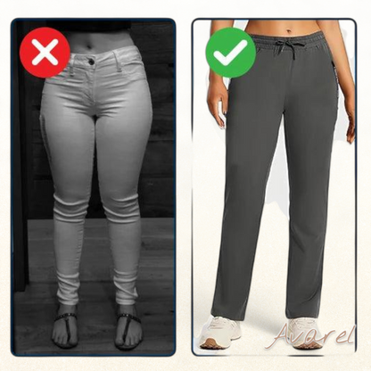 Ultralächte Damenhose uus Stretch-Wissee für maximale Komfort und lässige Stil