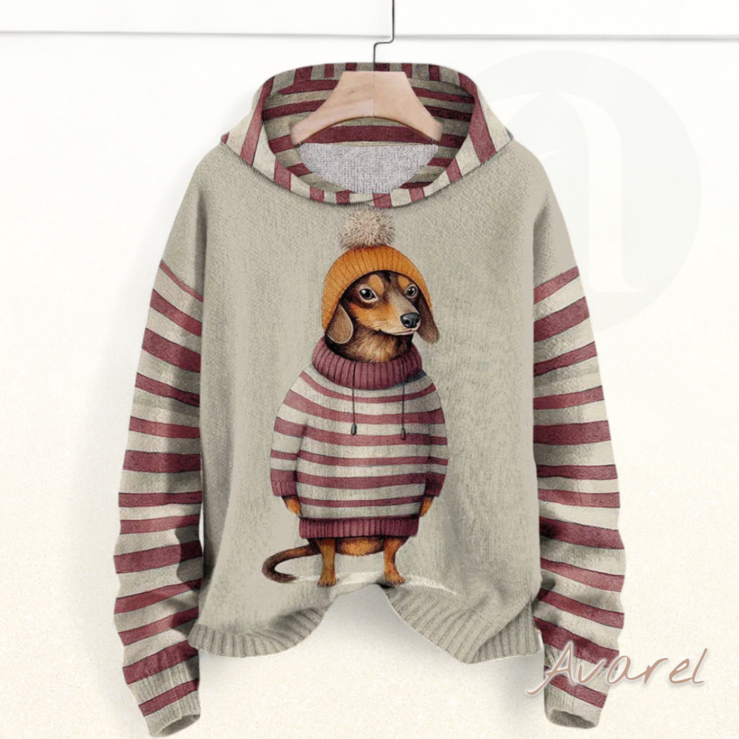 Damen Stylisch Polo Fajime mit Trendigem Muster – Das Ultimative Winter-Modeaccessoire