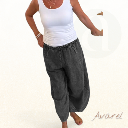 Lässigi Jeans mit elastische Bund für maximale Komfort