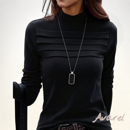 Elegante Top mit Slim Fit und plissiertem Design für e stylishe Look