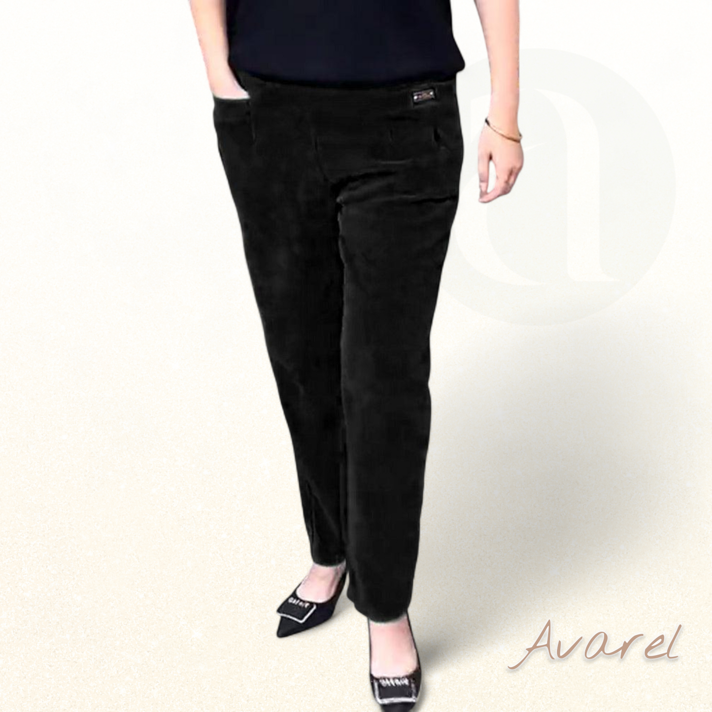 Modischi einfarbigi Stretch-Skinny-Hosen für perfekte Passform