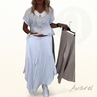 Lässigi einfarbigi Pluderhosen für Damen - Komfort und Stil perfekt zäme gsetzt