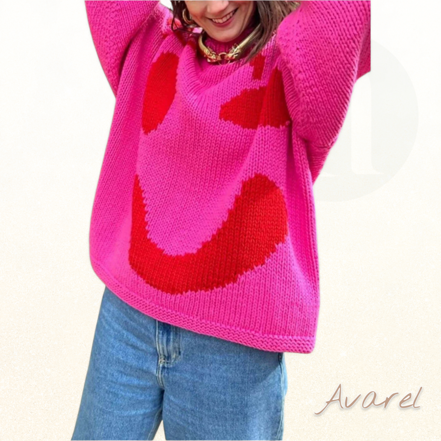 Chic & Cozzy Oversized Damenpulli mit Langarm – Maximaler Komfort & Stil