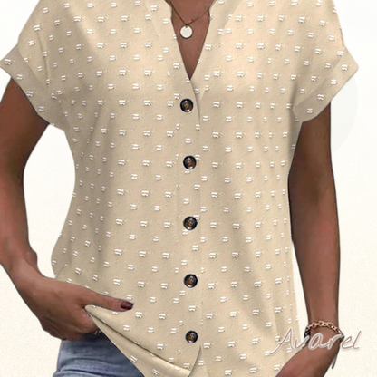 Eleganti blueti Bluse mit trendy Drop-Shoulder-Design