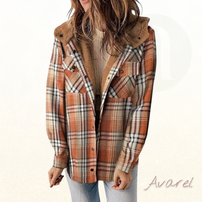 Stilvoll kariert Kapuzen-Wollmäntel für ultimative Bequemlichkeit und zeitlose Eleganz