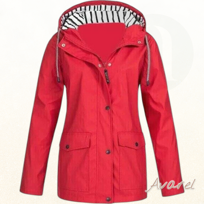 Frauenjacke mit wasserdichem und winddichtem Schutz