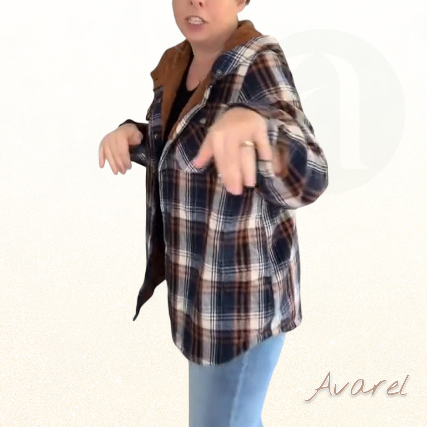 Stilvoll kariert Kapuzen-Wollmäntel für ultimative Bequemlichkeit und zeitlose Eleganz