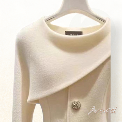 Bequemi Langarm-Sweatshirt Blanche – Perfekt für e tägliche Idee