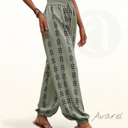 Bequemi Casual Bloomers mit moderne geometrischs Druckdesign