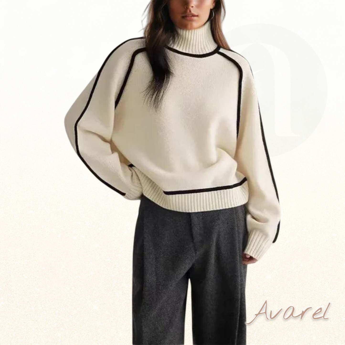 Damen-Sweats mit hohem Kragen – Elegante Komfort und erfrischendes Design für den kalten Winter