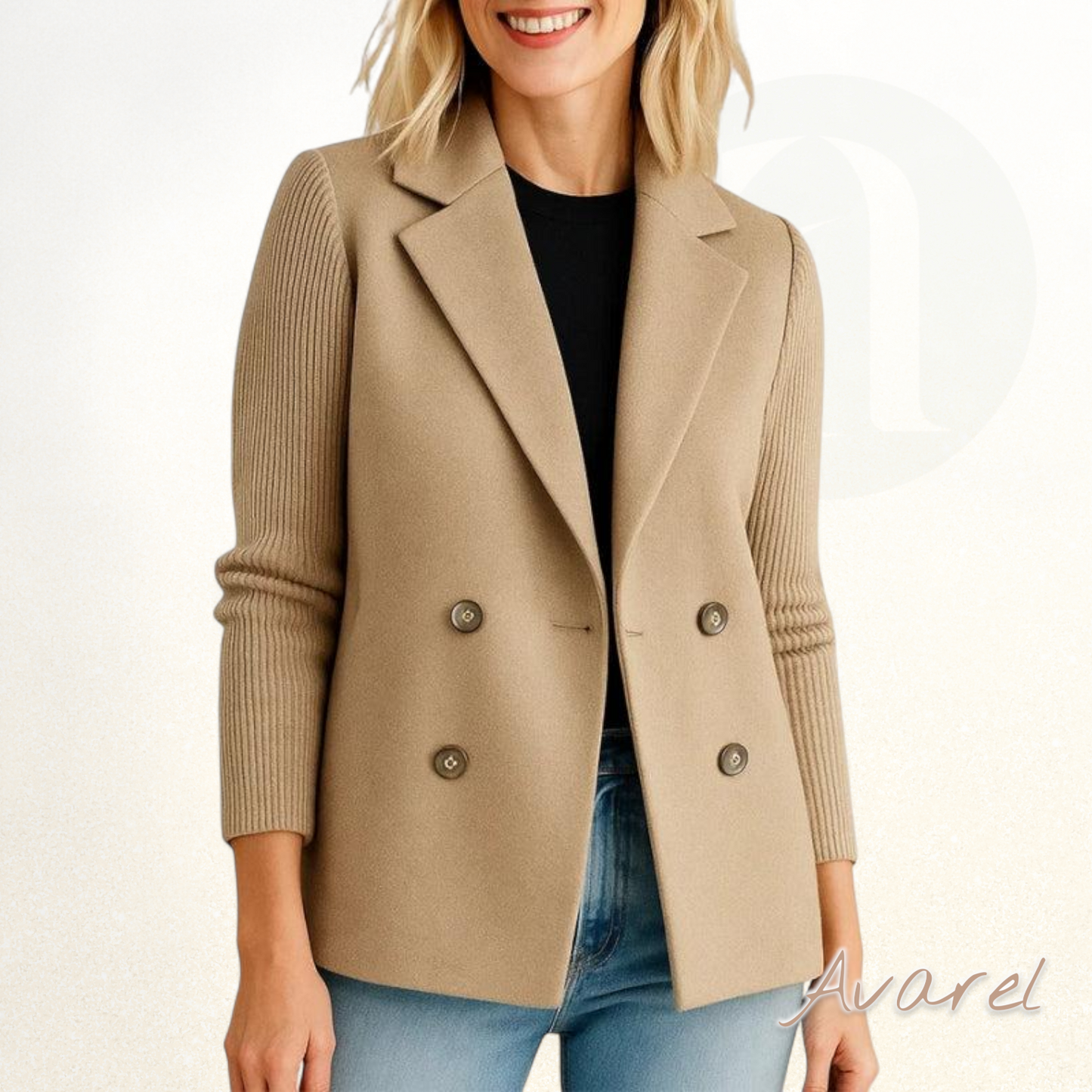 Sweater Blazer Velin im modische Look für e einzigartigs Erscheinig