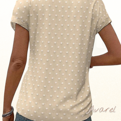 Eleganti blueti Bluse mit trendy Drop-Shoulder-Design