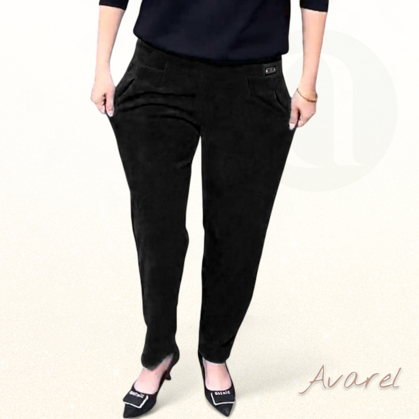 Modischi einfarbigi Stretch-Skinny-Hosen für perfekte Passform