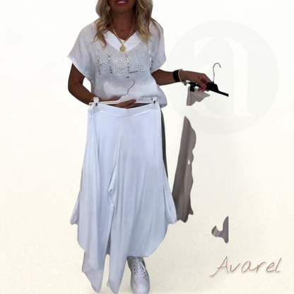 Lässigi einfarbigi Pluderhosen für Damen - Komfort und Stil perfekt zäme gsetzt