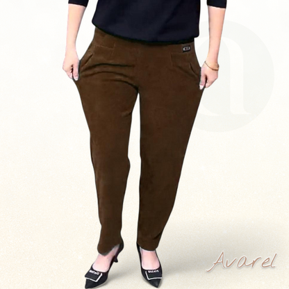 Modischi einfarbigi Stretch-Skinny-Hosen für perfekte Passform