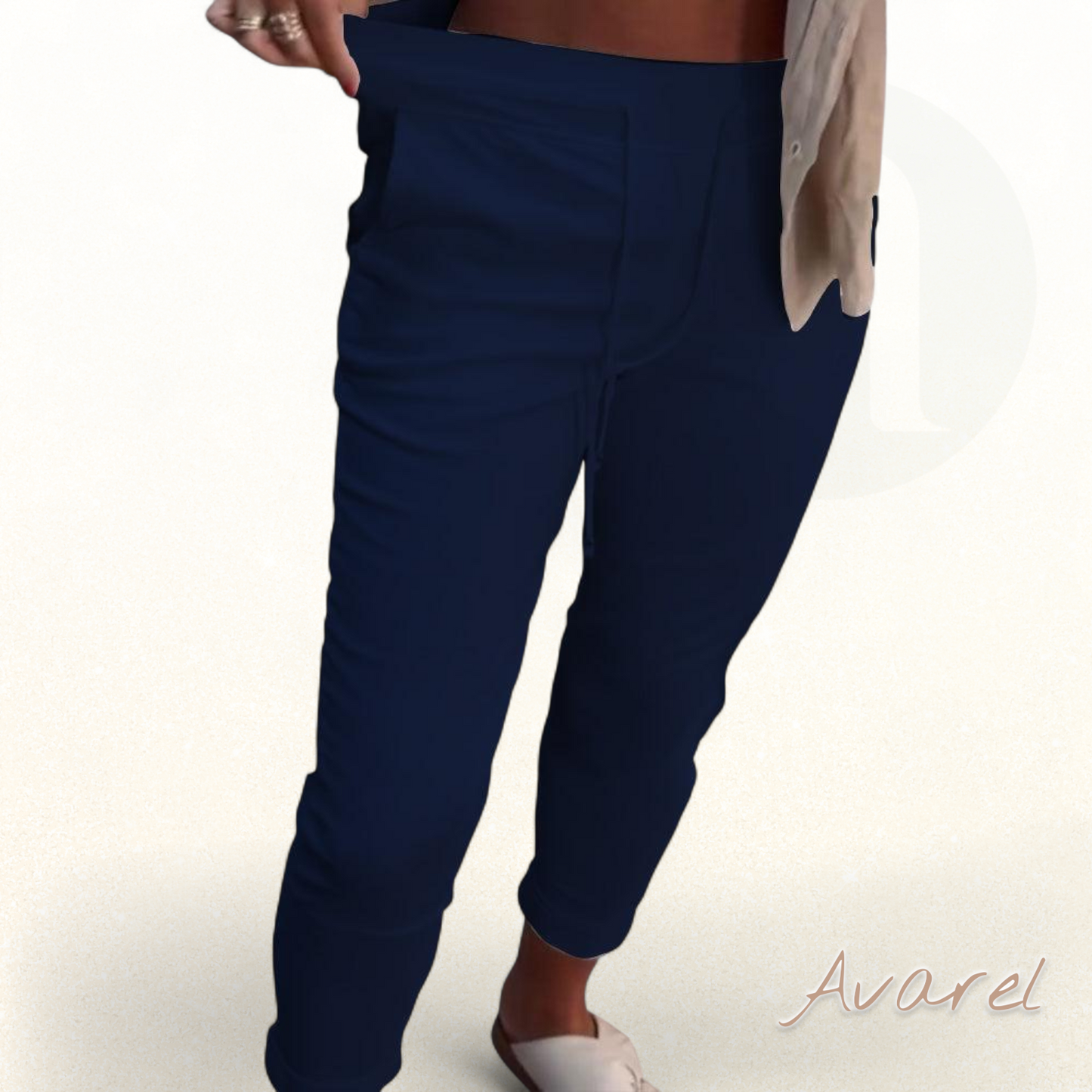 Schicke Bleistiftshose mit bequemem Kordelzug für de perfekte Look