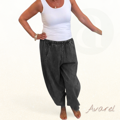 Lässigi Jeans mit elastische Bund für maximale Komfort