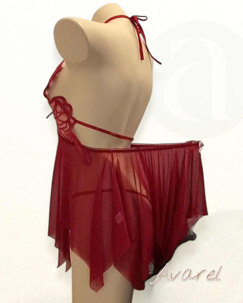 Chic und bequem Übergrössen-Nachthemd für erholsame Schlaaf