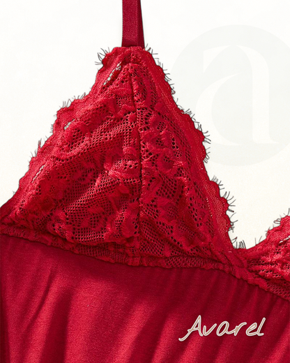 Verführerische sexy Dessous mit tiefem V-Ausschnitt