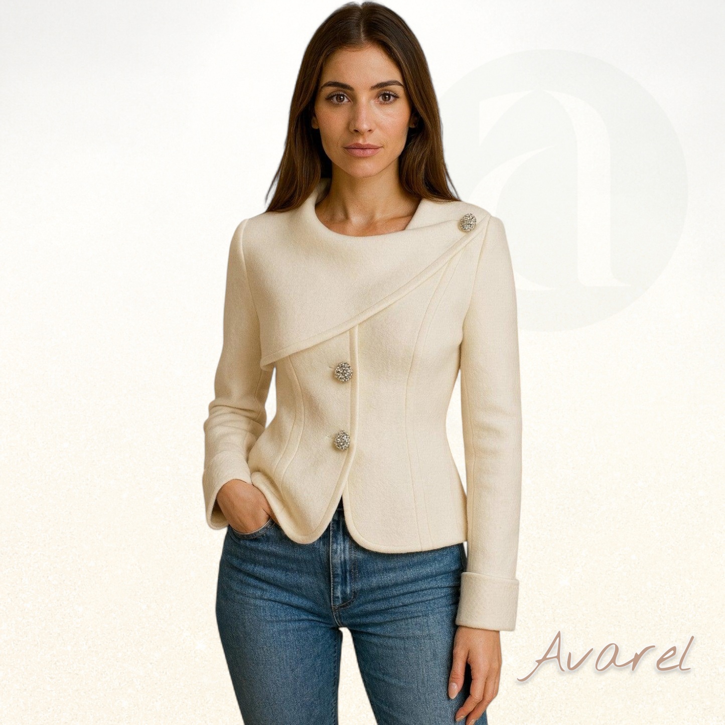 Bequemi Langarm-Sweatshirt Blanche – Perfekt für e tägliche Idee