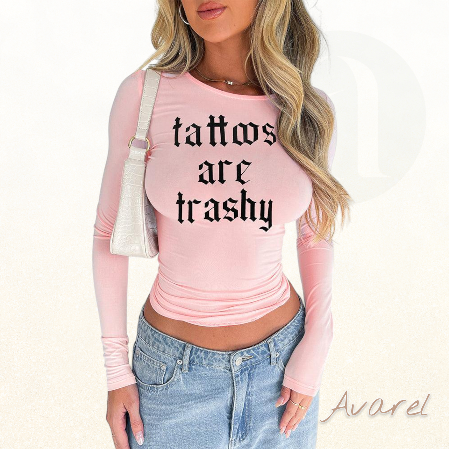 Eng anliegendes, langärmeligs T-Shirt – Stilvoll und bequem für jede Anlass