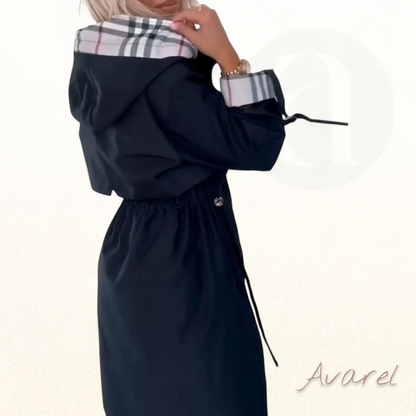 Stilvolle Trenchcoat mit Kapuze – Vielseitigi Jacke für jede Anlas