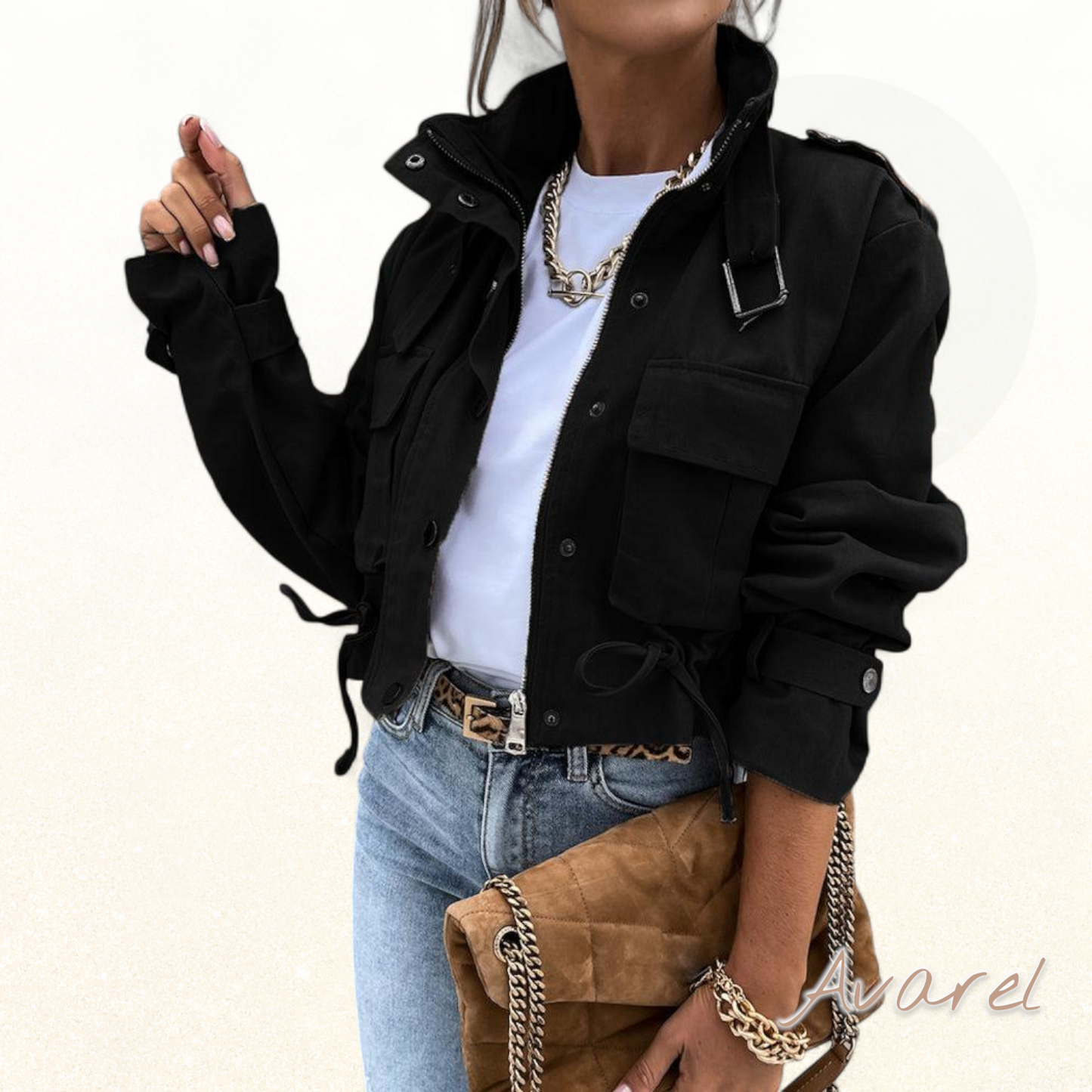 Stilvoll Jacke mit praktische Täsch für dä perfekte Look