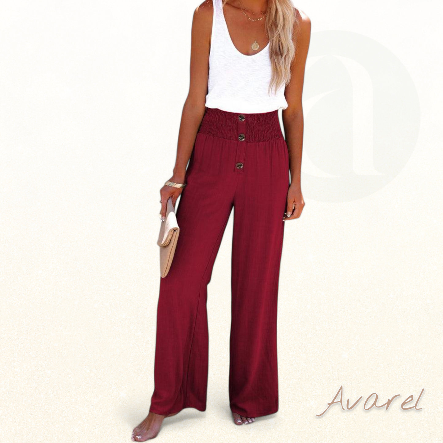 Bequemi lockeri Hose mit wiitem Bein für ultimative Komfort