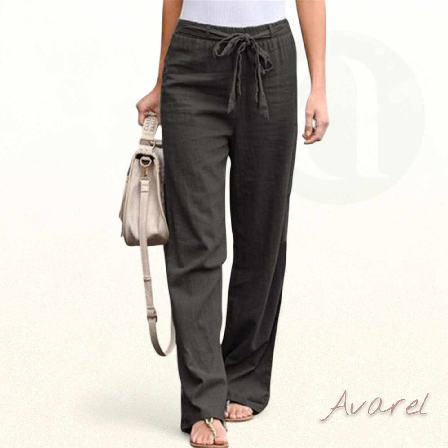 Bequemi Hose mit gschtader Beinlinie und elastischem Bund für optimale Komfort