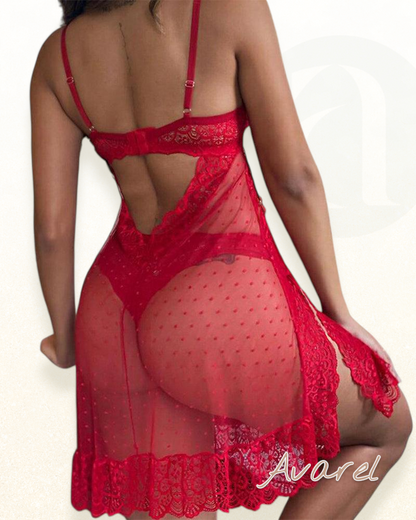 Sexy transparänte Spitze Wäsch für en verführerische Look